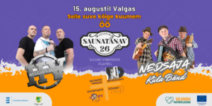 Saunafestifal 26 esinejad: Nedsaja Küla Bänd; Hellad Velled